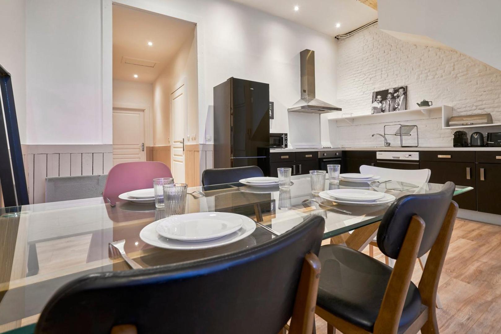 Old Lille: Charming Renovated Apartment Exterior photo