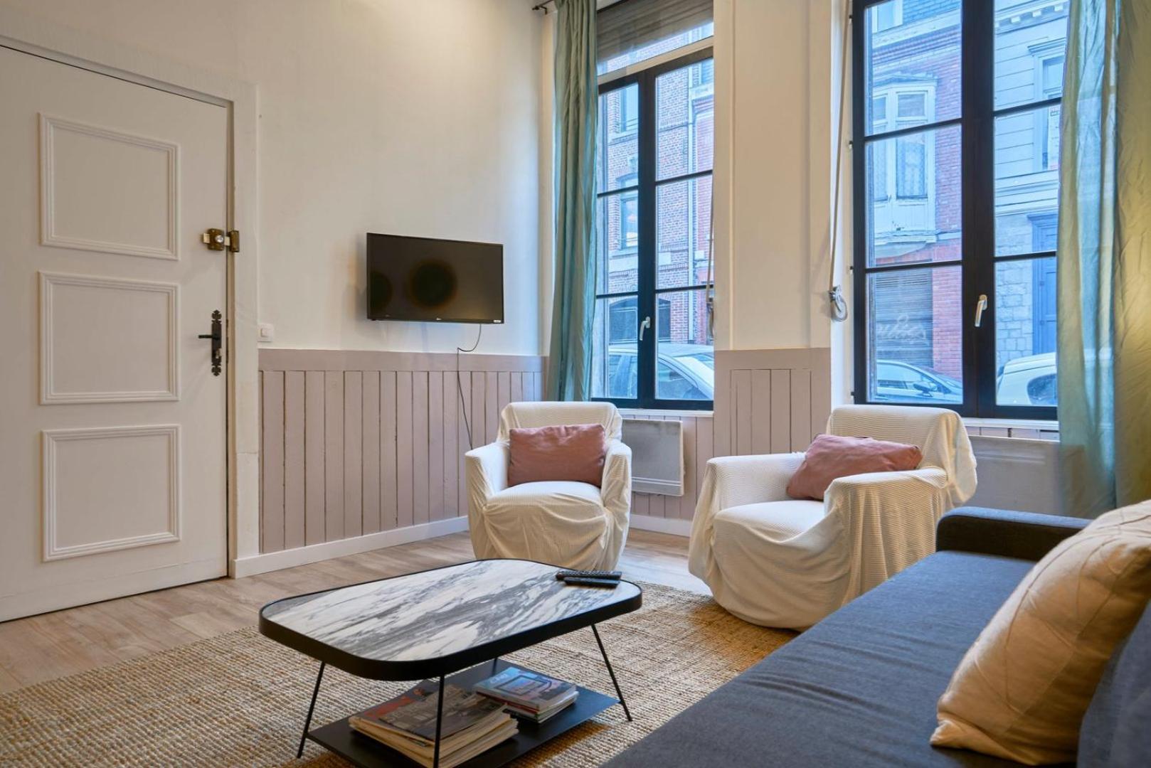 Old Lille: Charming Renovated Apartment Exterior photo